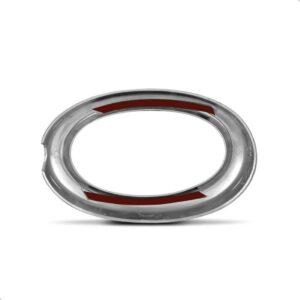 Par Aro Farol Milha Auxiliar Civic 2006 2007 2008 Cromado Cromado Ambos Os Lados