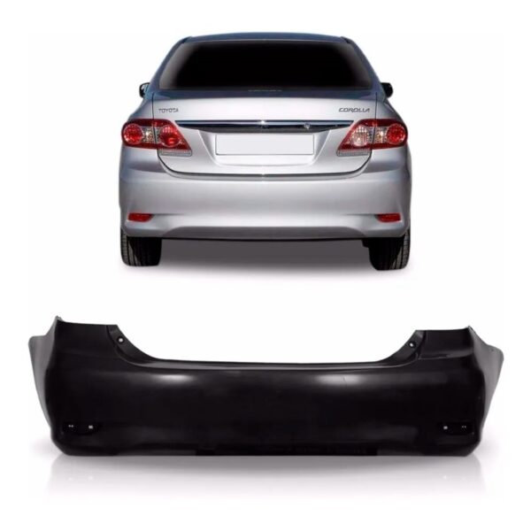 Parachoque Traseiro New Corolla 2012/2014 1a Linha