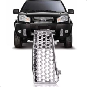 Grade Moldura Parachoque Dianteiro Ecosport 2008 A 2012 Crom Lado Esquerdo