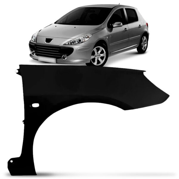Paralama Peugeot 307 2007 A 2012 Plastico Lado Direito