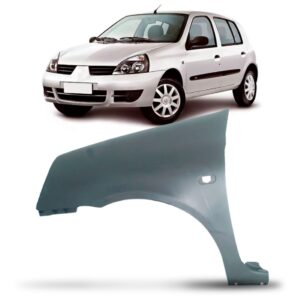 Paralama Clio 2003 04 05 06 07 08 09 10  2011 Cinza Lado Esquerdo