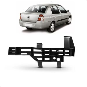 Alma Parachoque Traseiro Clio Sedan 2006 A 2012 Lateral Lado Direito