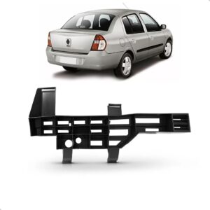 Alma Parachoque Traseiro Clio Sedan 2006 A 2012 Lateral Lado Esquerdo