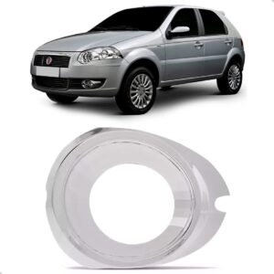 Moldura Farol Milha Palio 2010 2011 2012 Cromado Lado Esquerdo