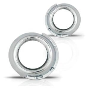 Par Moldura Milha Peugeot 307 2007 A 2012 Cromado Milho