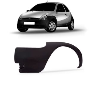 Parachoque Dianteiro Ka 1997 1998 1999 2000 1a Linha  Preto / Esquerdo