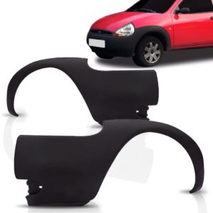 PARACHOQUE DIANTEIRO KA 1997 A 2001 PRETO TEXTURIZADO CENTRAL