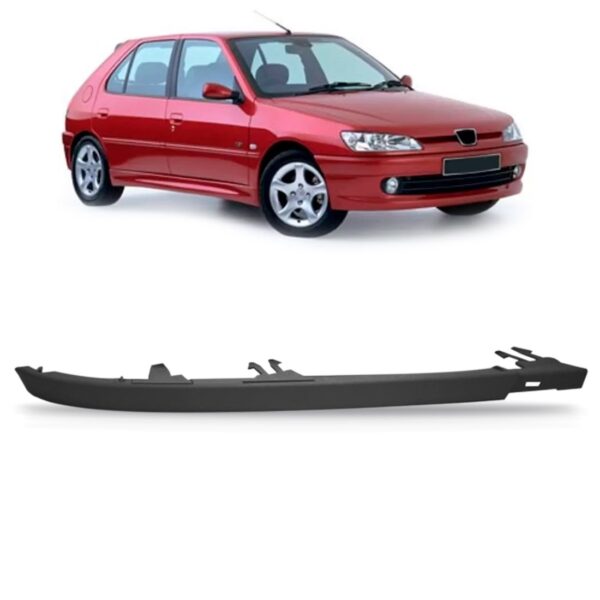 Friso Moldura Farol Para Peugeot 306 1993 A 1997 Primer Lado Esquerdo