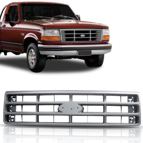 Grade Radiador Cinza F1000 1993 94 95 1996 Cinza Cinza