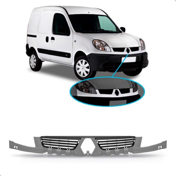 Grade Radiador Kangoo 2008 2009 2010 2011 A 2012 1a Linha Primer