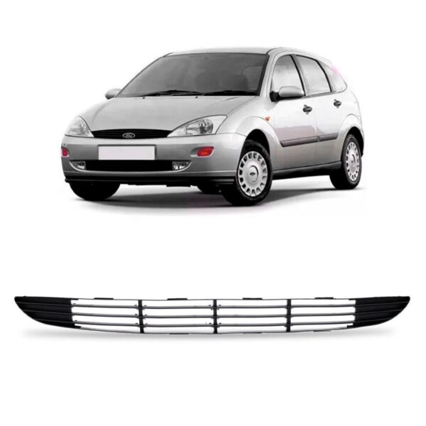 Tela Central Parachoque Focus 1998/2003 S/ Furo 1a Linha