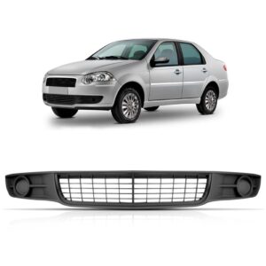 Grade Parachoque Inferior Siena 2009 2010 2011 2012 1a Linha Cinza