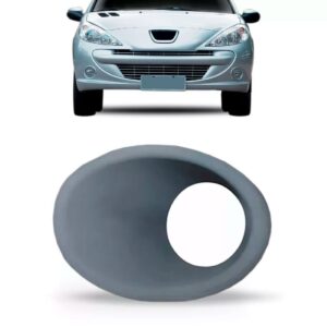 Moldura Farol Auxiliar Peugeot 207 Ano 2008 09 10 11 2012 Lado Esquerdo