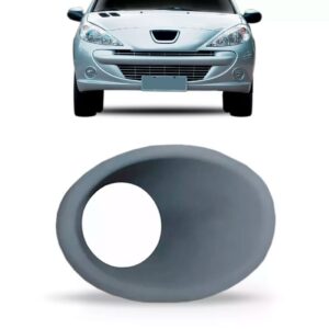 Moldura Farol Auxiliar Peugeot 207 Ano 2008 09 10 11 2012 Lado Direito