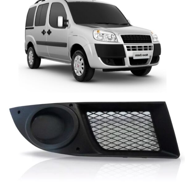 Moldura Milha Doblo 2009 10 11 12 13 14 15 A 2021 Sem Furo Lado Direito