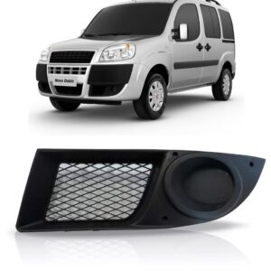 Moldura Milha Doblo 2009 10 11 12 13 14 15 A 2021 Sem Furo Lado Esquerdo