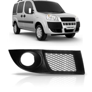 Moldura Milha Para Fiat Doblo 2009 2010 2011 A 2013 C/furo Lado Direito