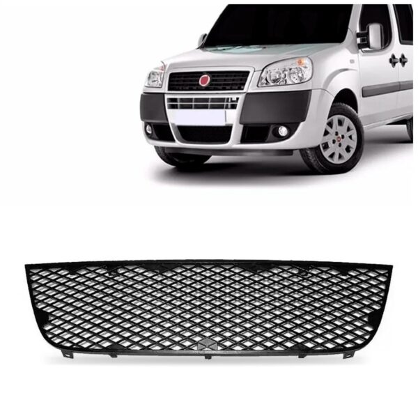 Grade Central Parachoque Doblo 2009 2010 11 12 2013 1a Linha
