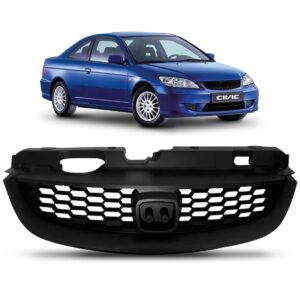 Grade Radiador Civic 2004 A 2005 Coupe 1a Linha
