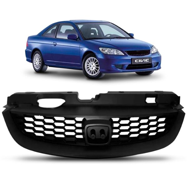 Grade Radiador Civic 2004 A 2005 Coupe 1a Linha