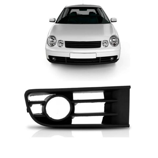 Moldura Milha Polo 2003 2004 2005 2006 Com Furo Lado Direito