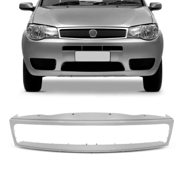 Moldura Grade Palio 2004 A 2012 Cromado De Ótima Qualidade