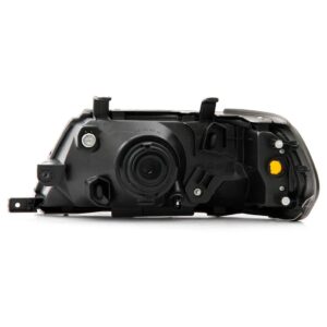 Farol Pajero Sport 2000 A 04 Eletrico Mascara Cinza 1ª Linha - Esquerdo/motorista