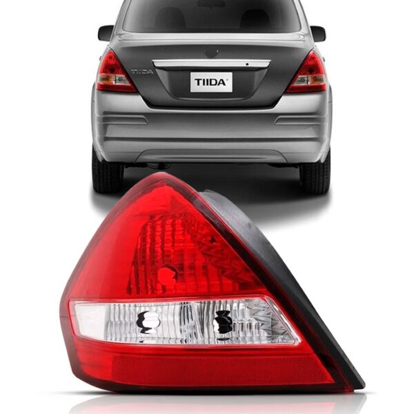 Lanterna Traseira Tiida 2008 2009 2010 2011 Sedan 1ª Linha Esquerdo