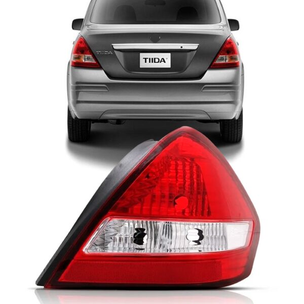 Lanterna Traseira Tiida 2008 2009 2010 2011 Sedan Lado Direito