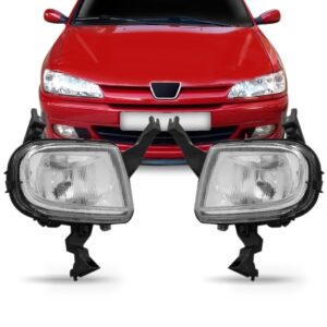 Farol De Milha Auxiliar Para Peugeot 306 98 A 02 Esquerdo