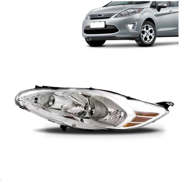 Farol New Fiesta 2010 2011 Manual 1ª Linha Esquerdo/motorista