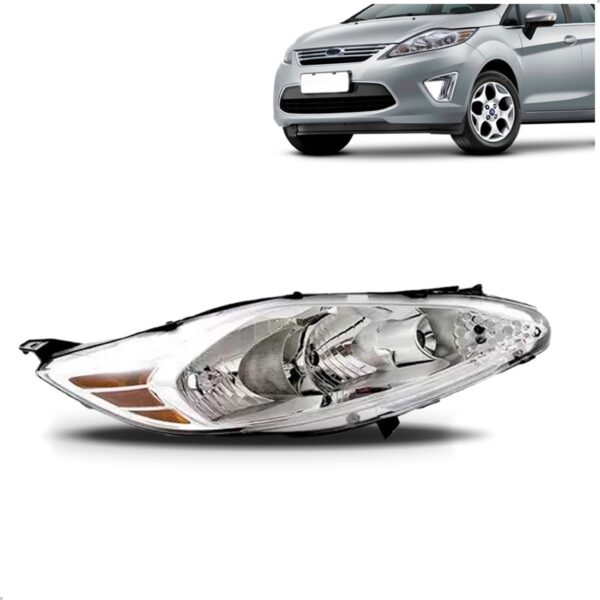 Farol New Fiesta 2010 2011 Manual 1ª Linha Direito/passageiro
