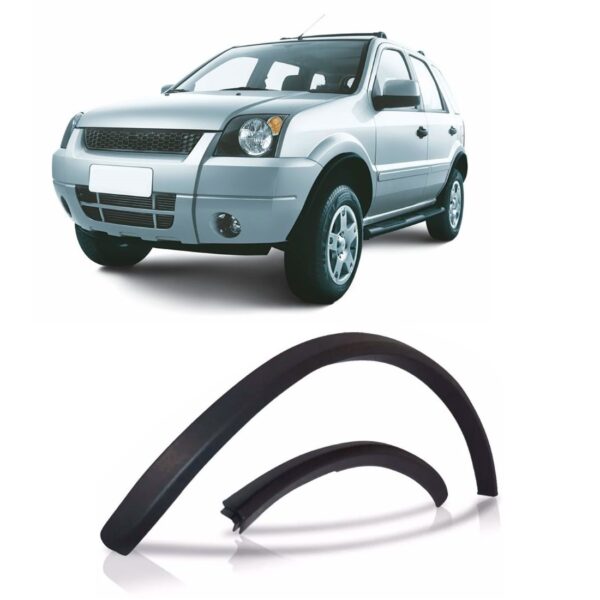 Alargador Paralama Ecosport 2003 04 05 06 07 08 09 10 A 2012 Esquerdo/motorista