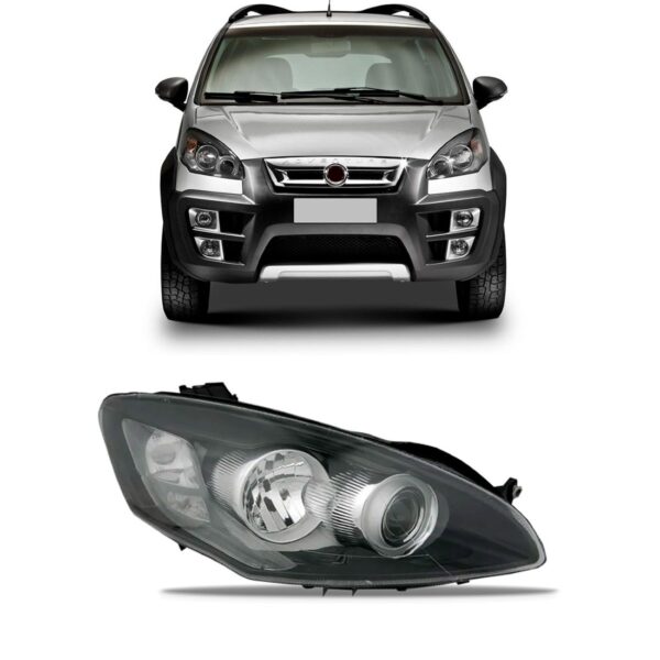 Farol Idea 2010 A 2013 Fumê 1ª Linha Direito/passageiro