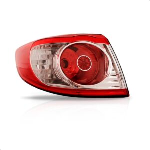 Lanterna Para Hyundai Santa Fe Esquerdo 2011 2012 2013 Canto - Esquerdo - Vermelho