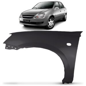 Paralama Corsa Classic 2011 A 2012 Com Furo Pisca Lado Esquerdo