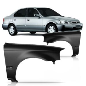 Paralama Honda Civic 1999 2000 Lado Direito