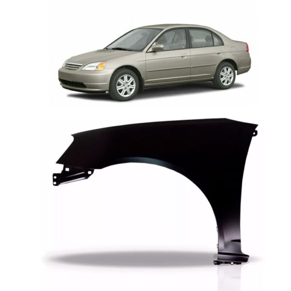 Paralama Civic 2001 A 2003 Esquerdo