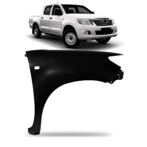 Paralama Hilux 12/2015 Sem Furo Moldura C/furo Pisca Oferta Lado Direito
