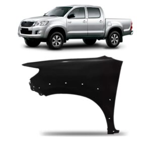 Paralama Hilux 4x2 2012 2013 2014  2015 Com Furo Moldura. Lado Esquerdo