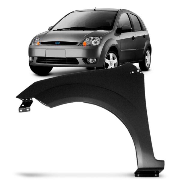 Paralama Fiesta 2003 2004 2005 2006 2007 Lado Esquerdo