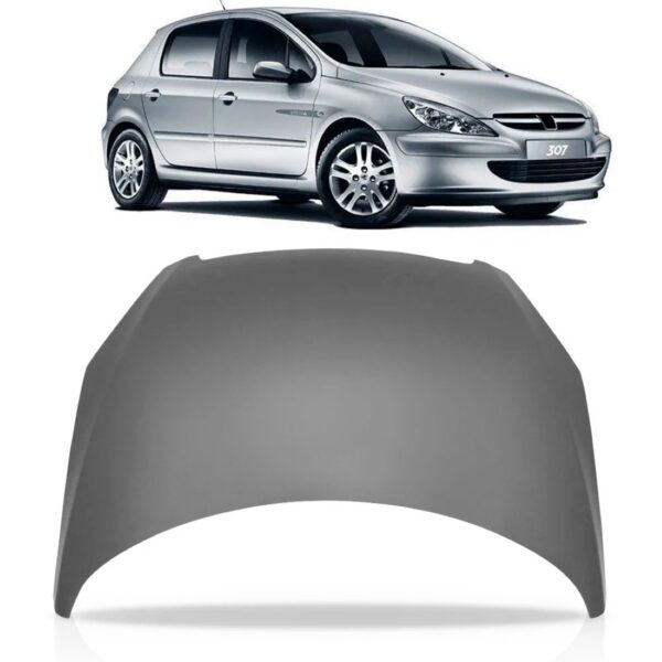 Capo Peugeot 307 2002 A 2006 Cinza