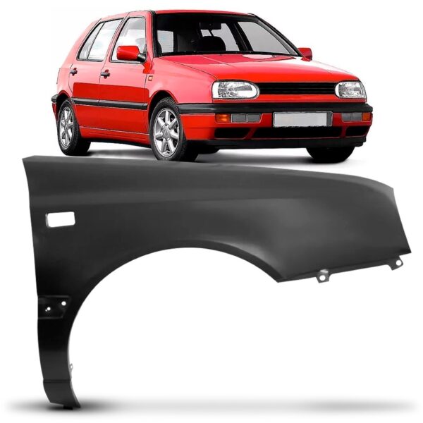 Paralama Golf 1994 A 1998 Com Furo Pisca Lado Direito