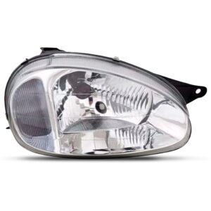 Farolete Corsa 2000 2001 2002 Carcaça Cinza Cromado Promoção Lado Direito