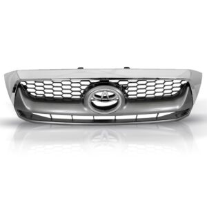 Grade Radiador Pickup Hilux Srv 2009 A 2011 Moldura Cromada