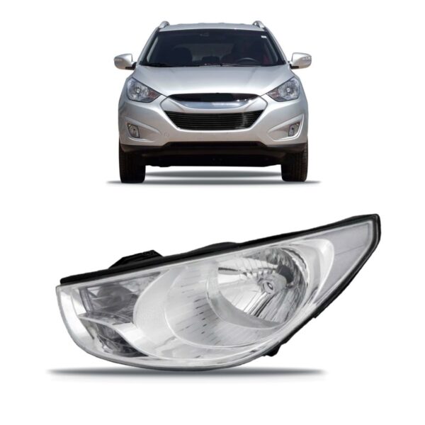 Farol Para Hyundai Ix35 2010 2011 2012 2013 1ª Linha Esquerdo/motorista