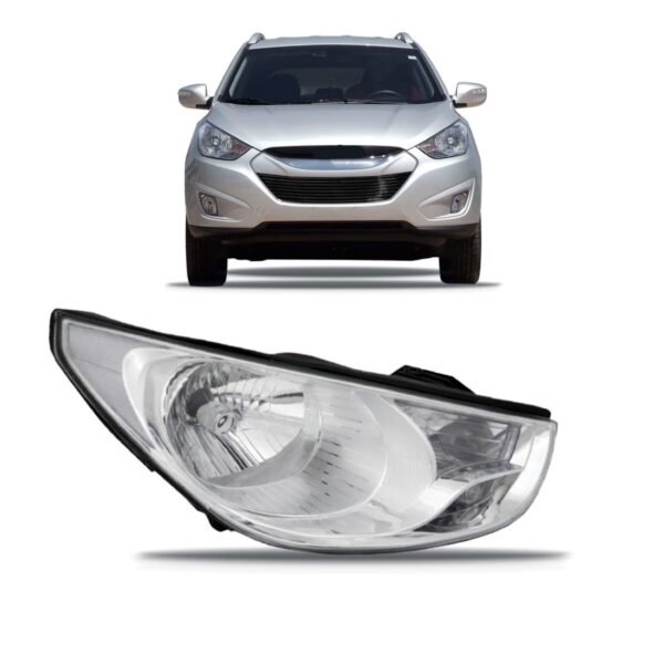 Farol Para Hyundai Ix35 2010 2011 2012 2013 1ª Linha Direito/passageiro