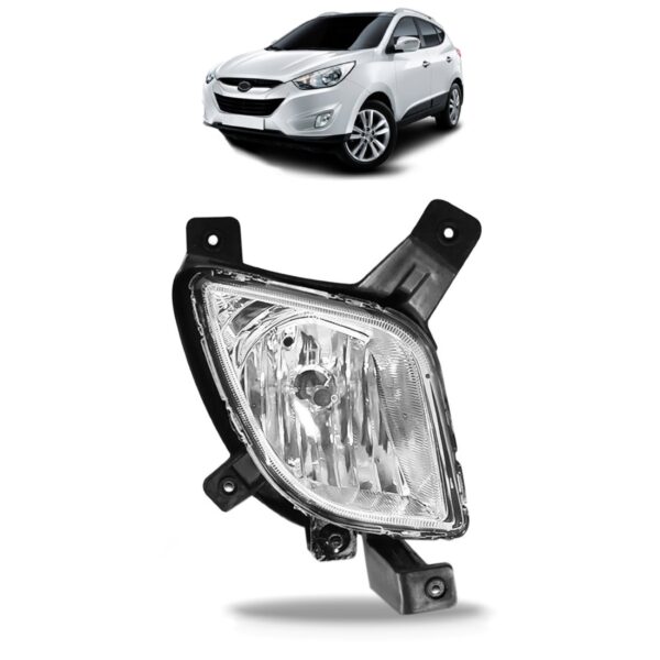 Farol Milha Auxiliar Ix35 2010 A 2013 1ª Linha - - Direito