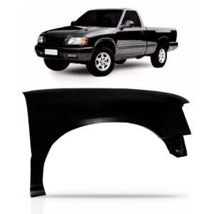 Paralama Para Chevrolet S10 1996 1997 1998 1999 2000 S/ Furo Lado Direito