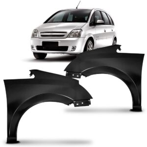 Paralama Em Metal Para Meriva 2002 A 2010 Sem Furo Lado Direito